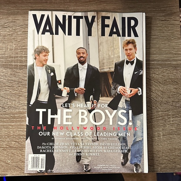 Vanity Fair Magazine Cover with Black and White Suits - Picture 2 of 5